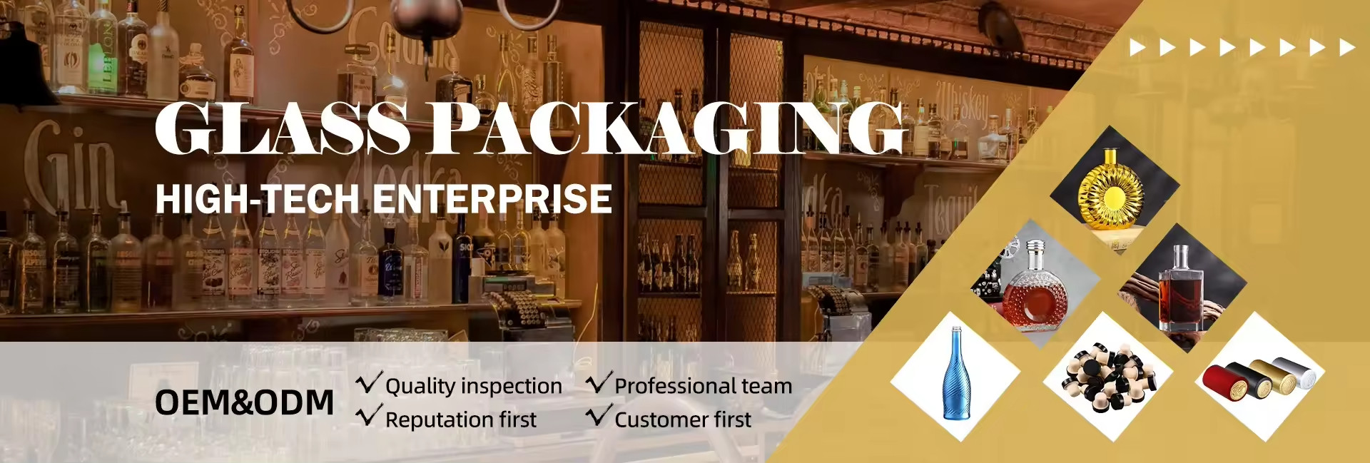 calidad botella de vino fábrica